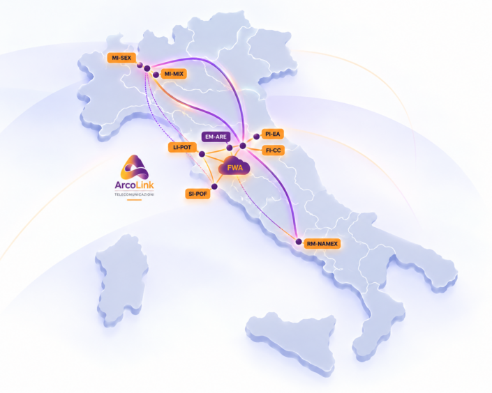 Mappa Infrastruttura di Rete